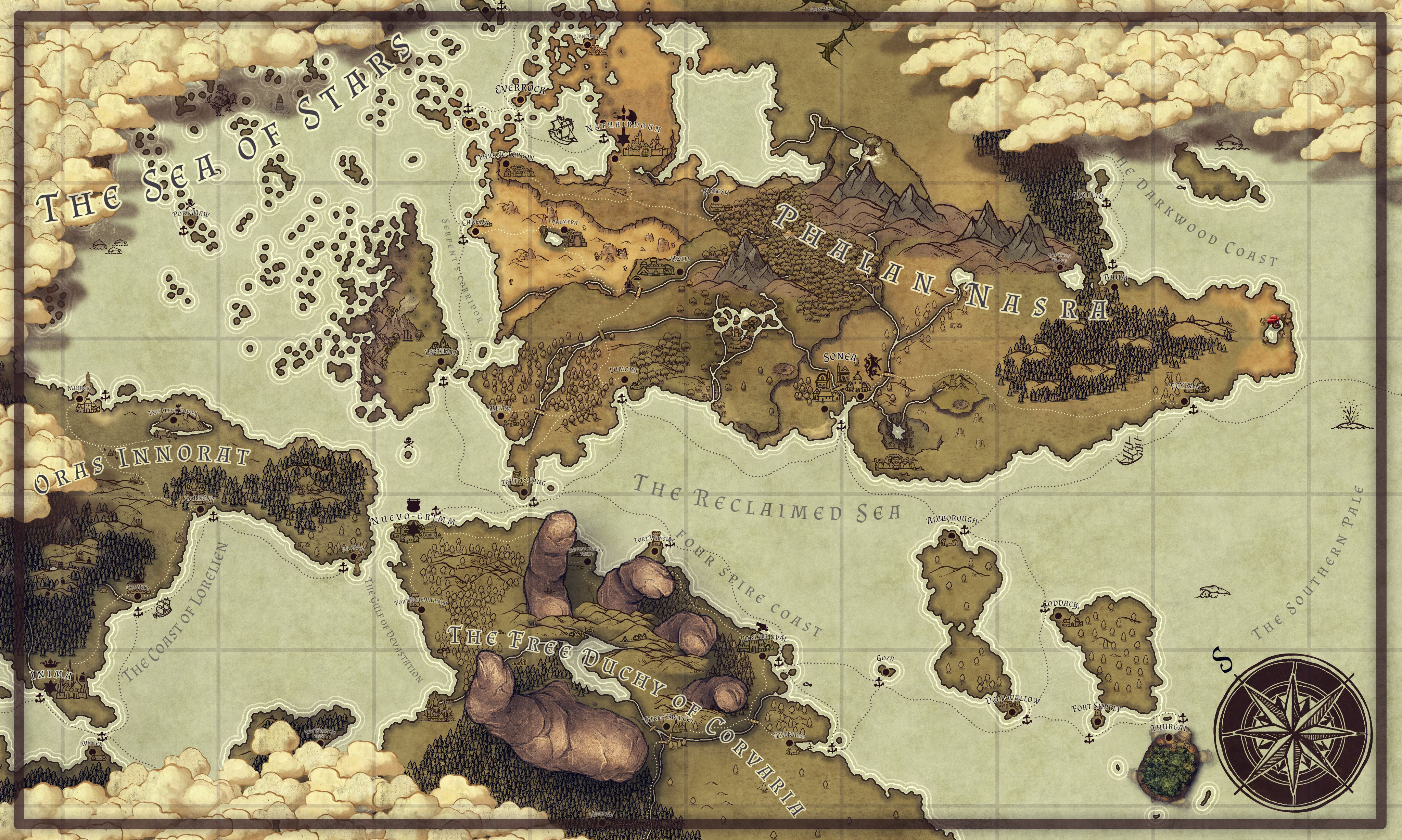 The Continent of Andar Ikith