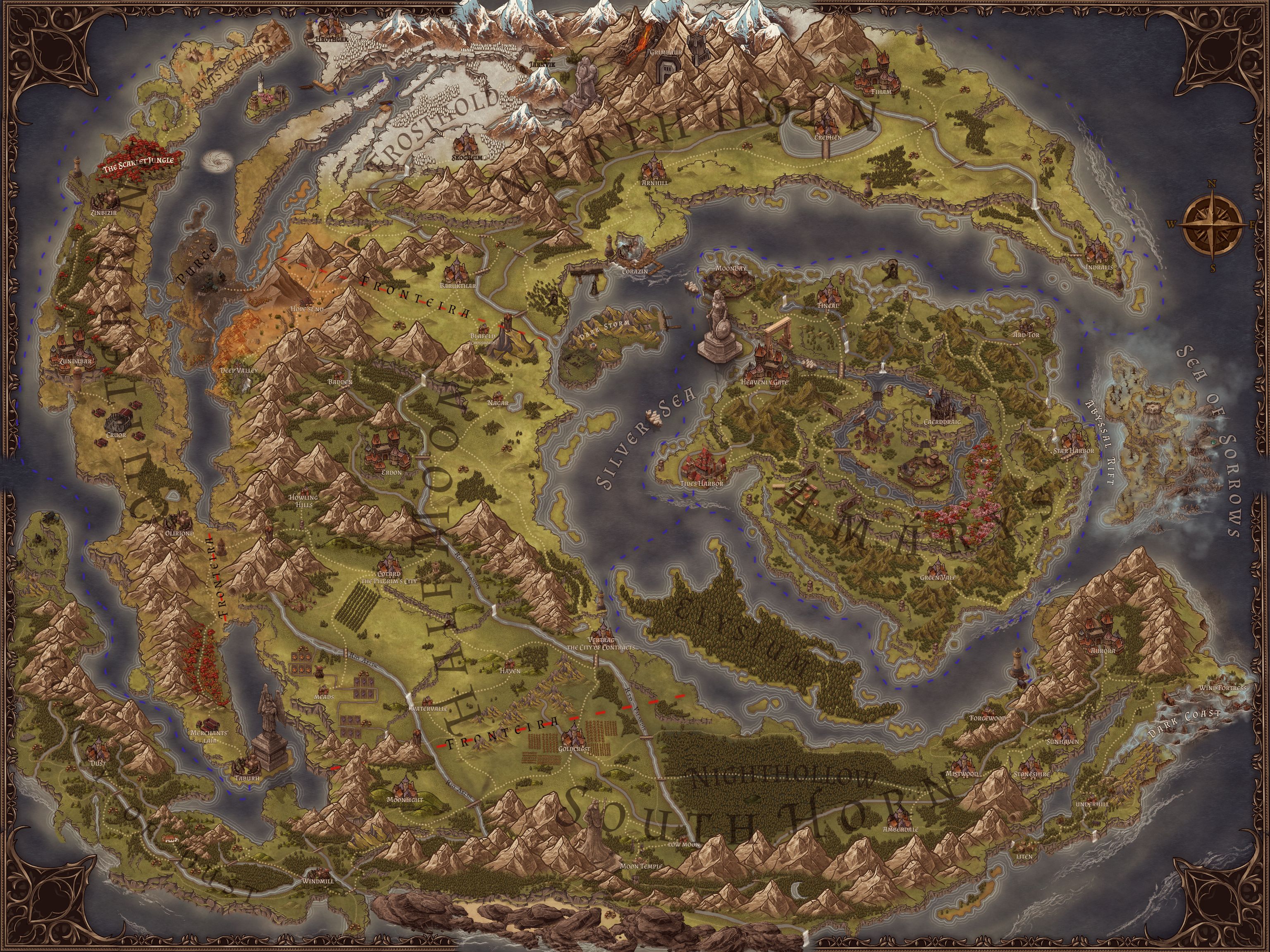 The Continent of Tuatha