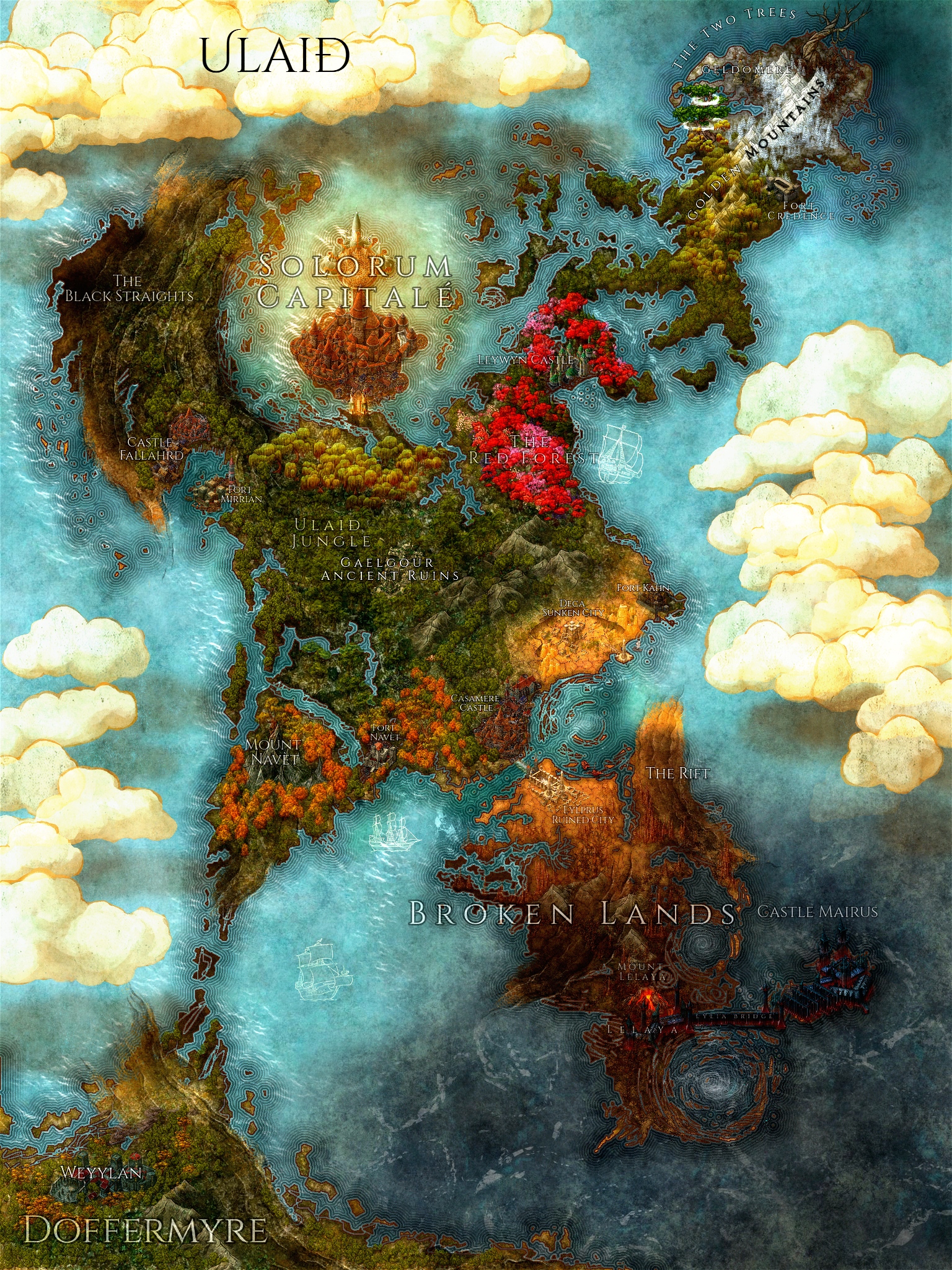 The Continent of Ulaið